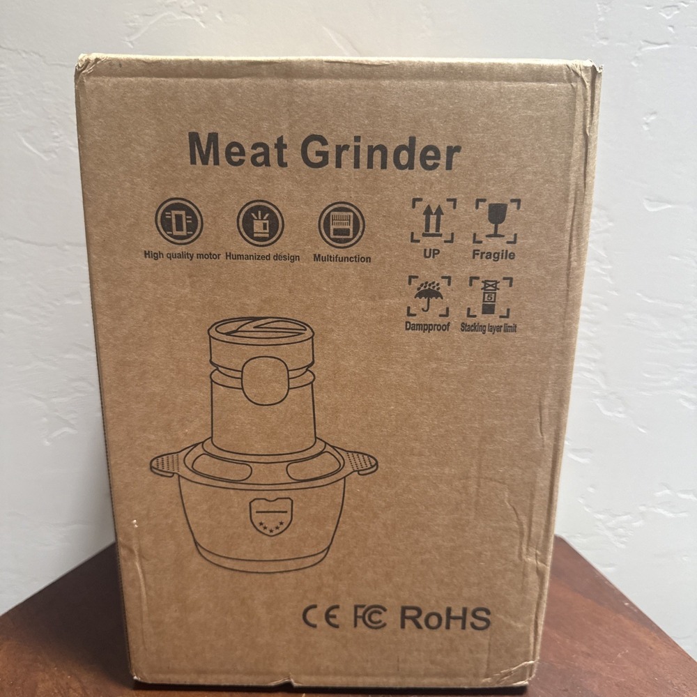 Multi-Function Electric Meat Grinder Food Chopper Processor Mincer Germany Blade